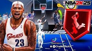 “PRIME” LEBRON JAMES BUILD + LEGEND POSTERIZER is HIGHLIGHT MONSTER in NBA 2K25!