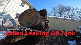 How to remove an underground oil tank in Orange County, NY