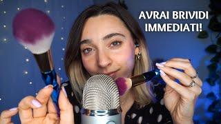 LA COMBO ASMR MIGLIORE DI SEMPRE | Tongue cliking + brushing camera + brushing face