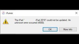 ipados14 update error 4000 solution
