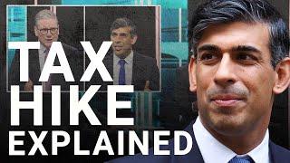 Sunak's £2000 Labour tax hike claim explained | Kate McCann