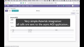 Odoo CRM auto dialer demo based on Asterisk