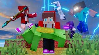 MAIZEN vs HEROBRINE : The Final Battle - Minecraft Animation JJ & Mikey