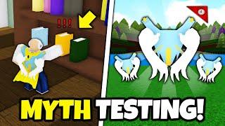 HIDDEN SECRET REWARD!? (Myth Testing) | Build a boat for Treasure ROBLOX