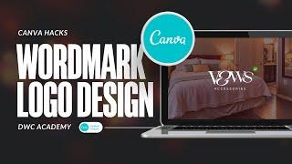 How to Design a Wordmark Logo in Canva