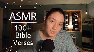 ASMR ~ ️ Reading YOUR Favorite Bible Verses ️~ Tapping, Mic Brushing, Whispering, Face Brushing