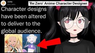 Re: Zero Anime Self-Censors Character Designs For "Global Audience"