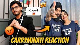 Carryminati React On Kulhad Pizza Couple  | Kulhad Pizza Couple Viral Video | Carryminati React