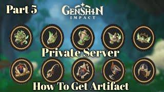 How to get artifact in genshin impact private server