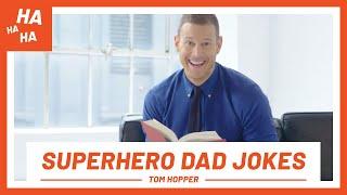 Umbrella Academy's Tom Hopper Reads Cringeworthy Dad Jokes | Laughing Fit | Men's Health