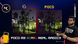 Poco M3 GCAM : Real Magic!!! [GCAM vs Stock Camera]