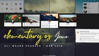 THE UPDATED ELEMENTARY OS JUNO : NOV 2019 { MAJOR CHANGES}