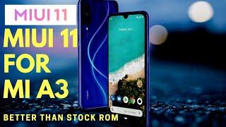 MIUI11 latest Rom for MI A3 How to update or Install it