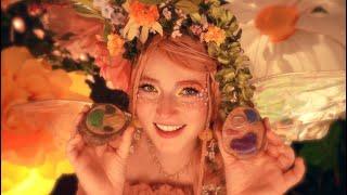 ASMR Playful Spring Fairy Gives You a Makeover