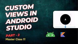 Custom image View in Android | How to create custom View in Android Studio | Custom View tutorial