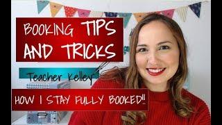 Bookings Tips and Tricks! How I stay fully booked with VIPKID