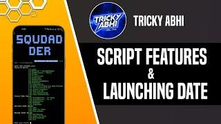 Squdadder Script features And Launching Date  |  Telegram Members Adding Script | TrickyAbhi