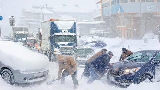 Europe paralyzed: Snowstorms engulf Italy and the Balkans, millions without power, highways frozen