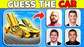 Guess the SuperCAR, House, Villa, Family of Football Player  Ronaldo, Messi, Neymar, Mbappe | QUIZ