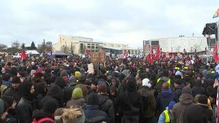 Thousands gather in Germany's Riesa to protest against congress of far-right party AfD | AFP