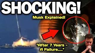 SpaceX Falcon 9 FAILED During Today's Launch After 7 Years of SUCCESS! NASA's NEW Concerns....