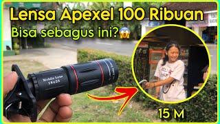 Review Lensa Telephoto 18x25 Zoom | Lensa Apexel 100 Ribuan Bikin HP Serasa Kamera DSLR!