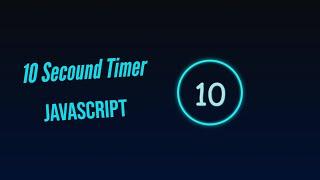 Create simple 10 sec countdown timer in javascript/blogger download timer #No_Limit_Code