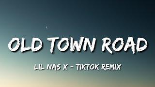 Lil Nas X - Old Town Road (TikTok Remix) [Lyrics] | hat down cross town livin like a rockstar