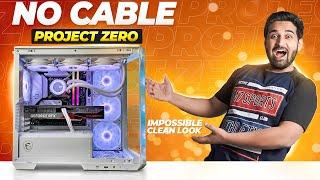 We Built A Gaming PC With ZERO Cables ! - MSI Project Zero