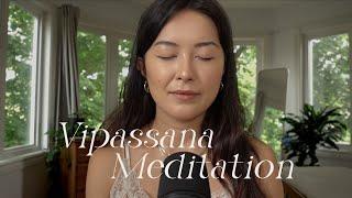 ASMR Guided Vipassana Meditation (Being the witness)