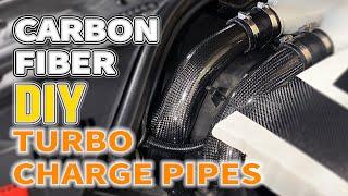 DO NOT MAKE CARBON FIBER PARTS AT HOME (Making Charge Pipes) [DIY] with CR-Scan Lizard