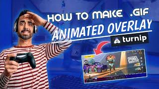 How to Add Animated Overlay On Turnip | Full Tutorial on Mobile #turnip