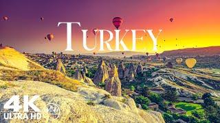 Beautiful scenery TURKEY - Relaxing music helps reduce stress and helps you sleep - 4K HD Video