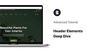 Deep Dive with the Header Elements | Blocksy Customisation