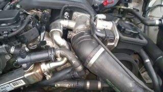 bmw 5 Series E60 520d Throttle Body Problem - Engine Running