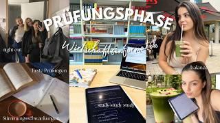 Alltag in der Klausurenphase- Lernen, Prüfungen, Freunde treffen, Matcha Date, Shopping, Uni München