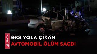 Minik avtomobilləri toqquşdu, ölən və yaralanan var – APA TV