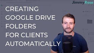 Creating Google Drive folders for clients automatically with Zapier