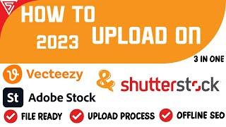 How to upload T-shirt on Adobe & Shutter stock and Vecteezy 3 in one. Shakeel graf