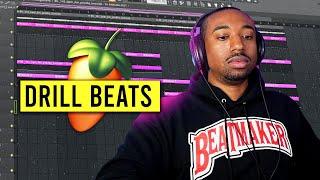 How to Make Drill Beats EASILY in FL Studio 21