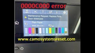 Service Program Reset Epson SC-P7500 P7530 P7570 SC-P9500 P9530 P9570 - how to fix  0000C000 error 