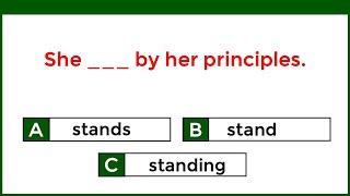 English Grammar Test ️ | 95% can't pass this quiz  #challenge 16