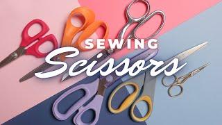 My top 3 sewing scissors!