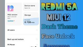 REDMI 5A MIUI 12, OFFICIAL 