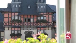 Hotelzimmer mit Blick über Wernigerode: Hotel Weisser Hirsch