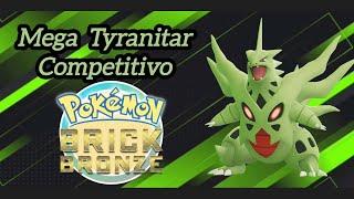 Mega Tyranitar Vs Mega Charizard Y| Mega Tyranitar competitivo En Pokemon Brick Bronze