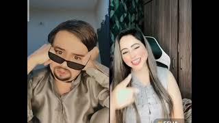 waseem VS mishee tiktok live hot new video 2024//new tiktok live mazaq video muje punishment kroge