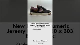 2024 New Balance Numeric Jeremy Fish NM480 x 303 Brown Pink @kixxstar