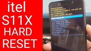 itel S11X HARD RESET. Remove Pattern Or Password Lock