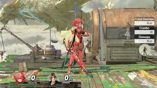 Pyra and Mythra Exaggerated Jiggle Physics